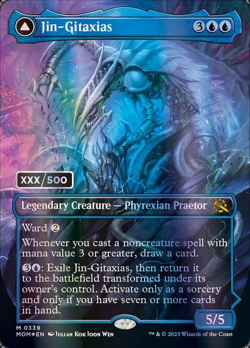 Jin-Gitaxias // The Great Synthesis - Borderless - Legendary (Foil)