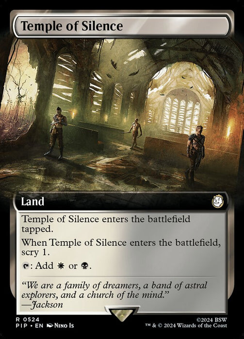 Temple of Silence - Extended Art