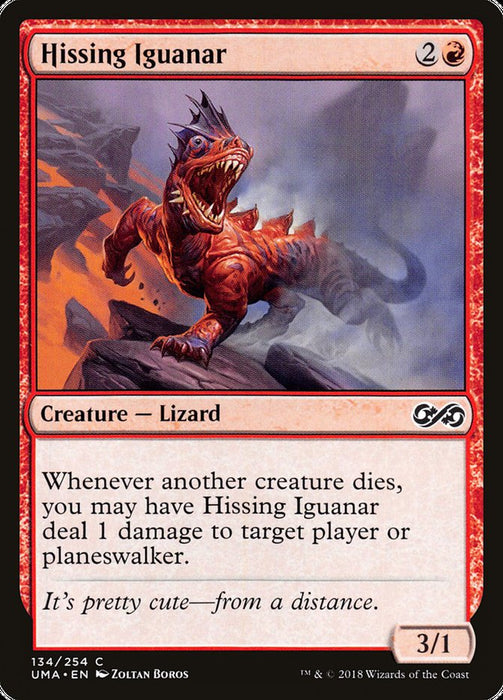 Hissing Iguanar  (Foil)