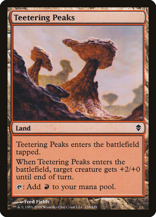 Teetering Peaks  (Foil)