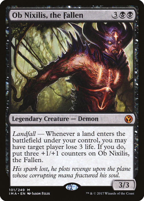 Ob Nixilis, the Fallen  (Foil)