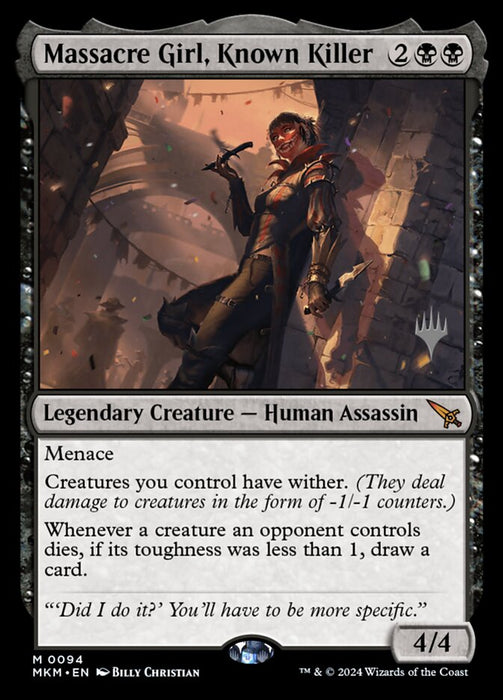 Massacre Girl, Known Killer - Legendary (Foil)