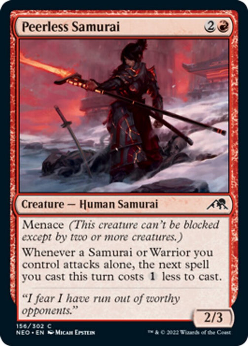 Peerless Samurai  (Foil)