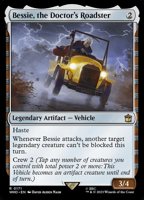 Bessie, the Doctor's Roadster - Legendary (Foil)