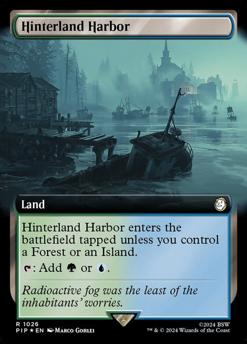 Hinterland Harbor - Extended Art (Foil)