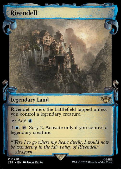 Rivendell - Showcase- Legendary (Foil)