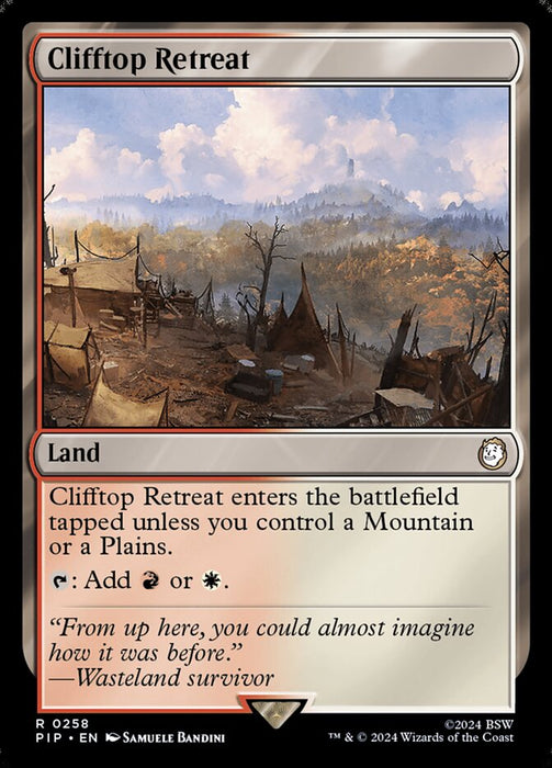 Clifftop Retreat (Foil)