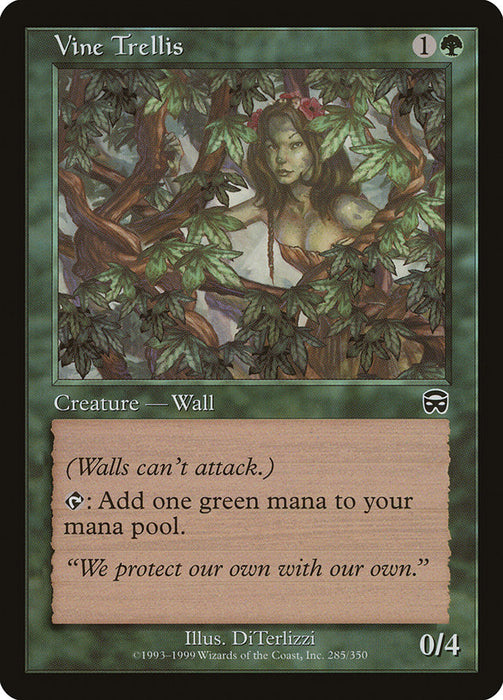 Vine Trellis  (Foil)