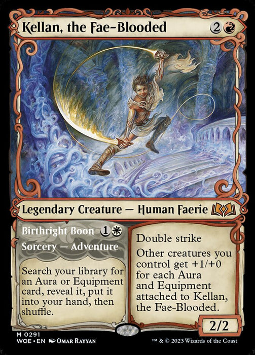 Kellan, the Fae-Blooded // Birthright Boon - Showcase- Legendary (Foil)