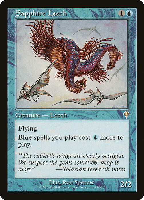 Sapphire Leech  (Foil)