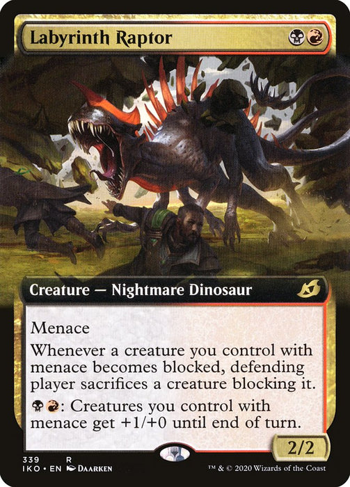 Labyrinth Raptor  - Extended Art (Foil)