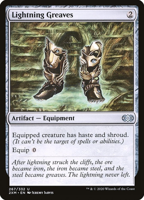 Lightning Greaves  (Foil)