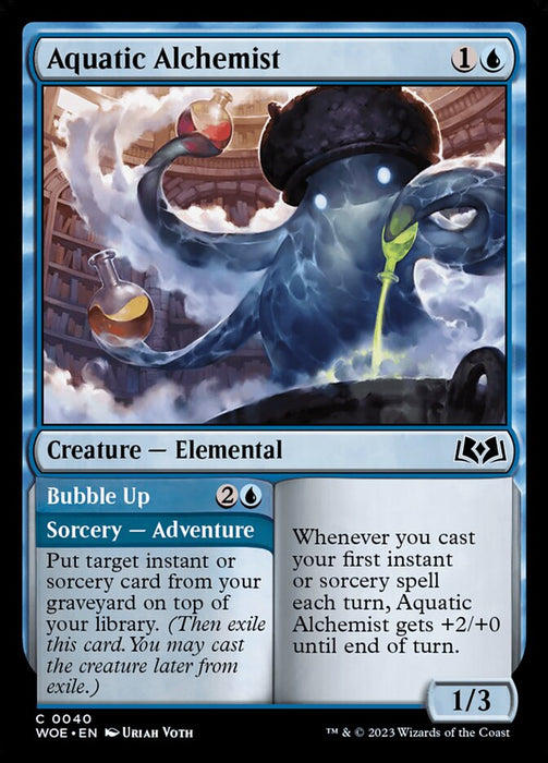 Aquatic Alchemist // Bubble Up (Foil)