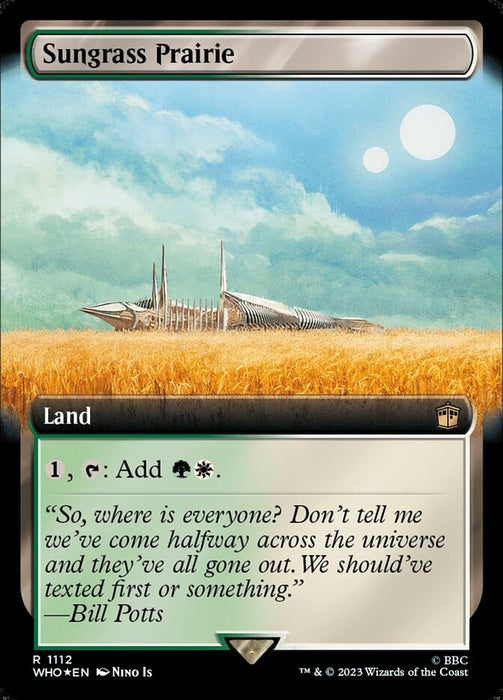 Sungrass Prairie - Extended Art (Foil)