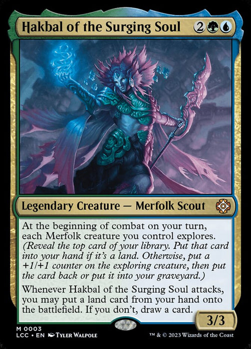 Hakbal of the Surging Soul - Legendary (Foil)