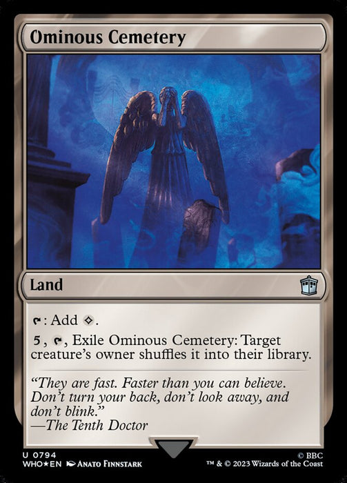 Ominous Cemetery (Foil)