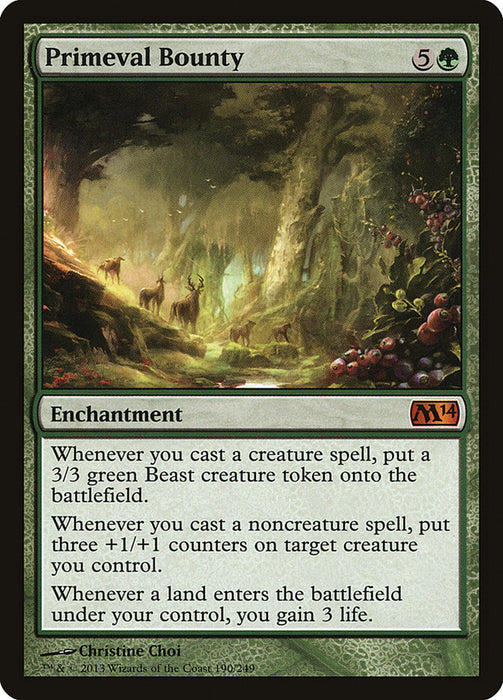 Primeval Bounty  (Foil)