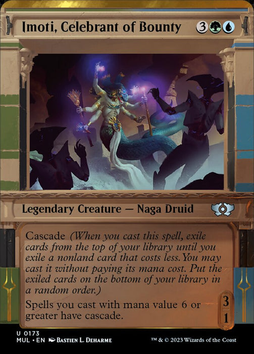 Imoti, Celebrant of Bounty - Legendary- Showcase (Foil)