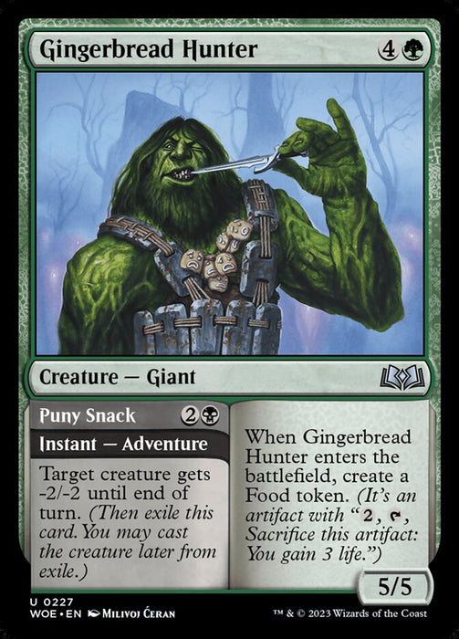 Gingerbread Hunter // Puny Snack (Foil)