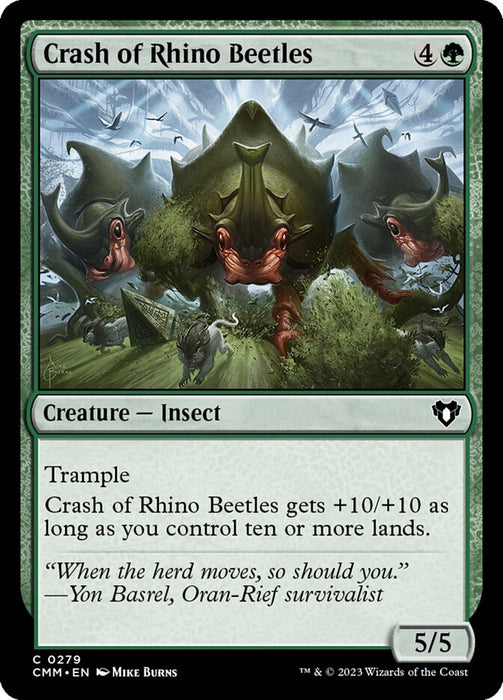 Crash of Rhino Beetles (Foil)