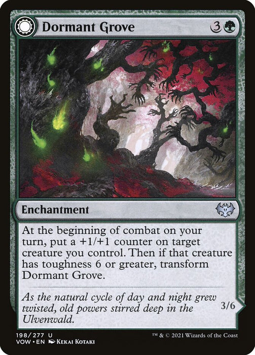 Dormant Grove // Gnarled Grovestrider  - Sunmoondfc (Foil)