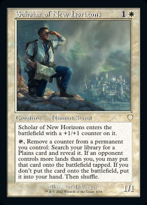 Scholar of New Horizons - Retro Frame