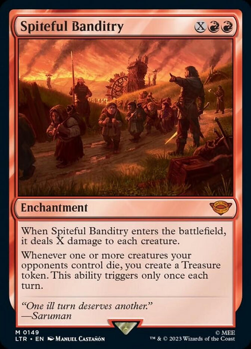 Spiteful Banditry (Foil)