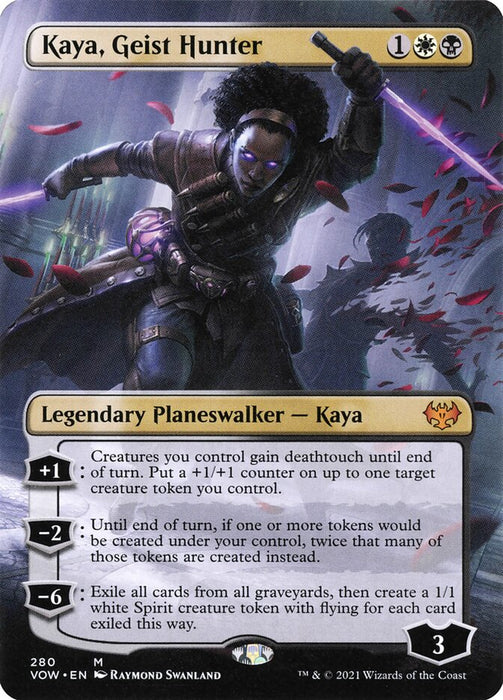 Kaya, Geist Hunter - Borderless  (Foil)