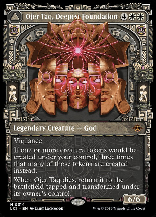 Ojer Taq, Deepest Foundation // Temple of Civilization - Showcase- Legendary (Foil)