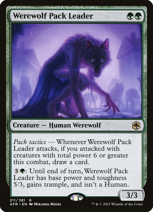 Werewolf Pack Leader  (Foil)