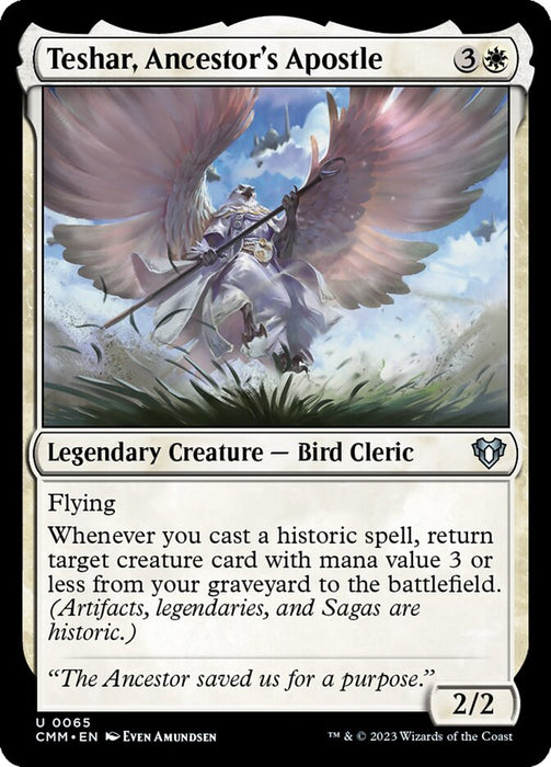 Teshar, Ancestor's Apostle - Legendary