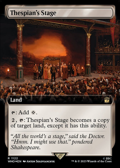 Thespian's Stage - Extended Art (Foil)