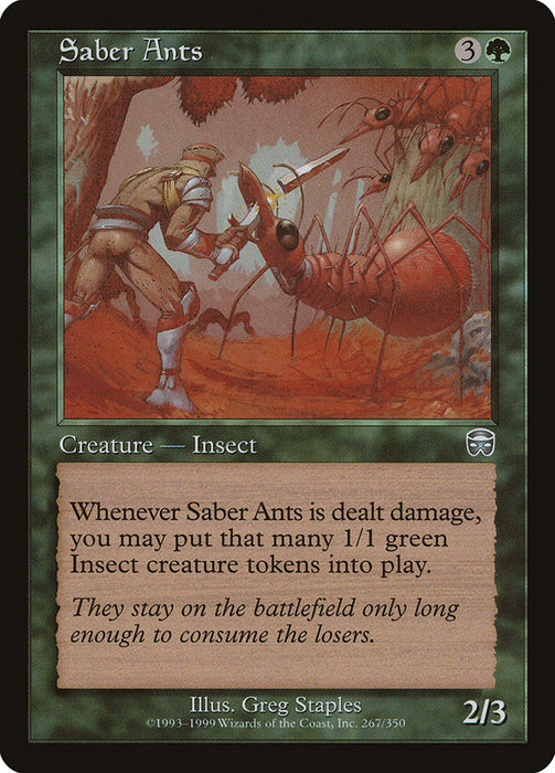 Saber Ants  (Foil)