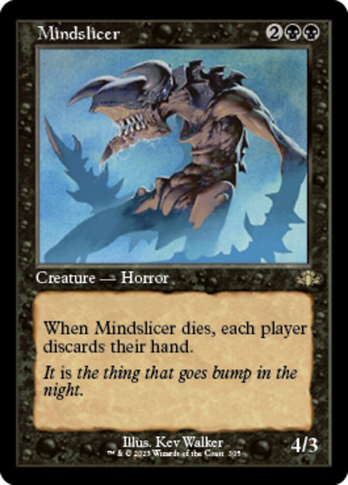 Mindslicer - Retro Frame (Foil)