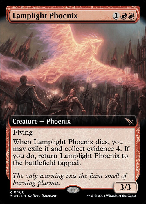 Lamplight Phoenix - Extended Art