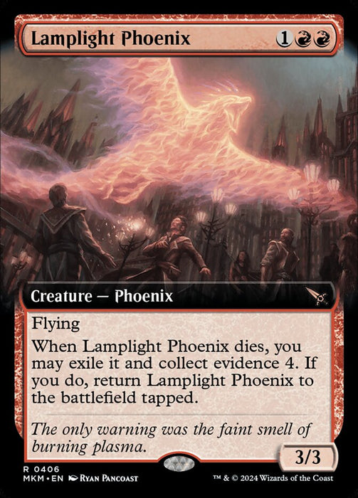 Lamplight Phoenix - Extended Art (Foil)