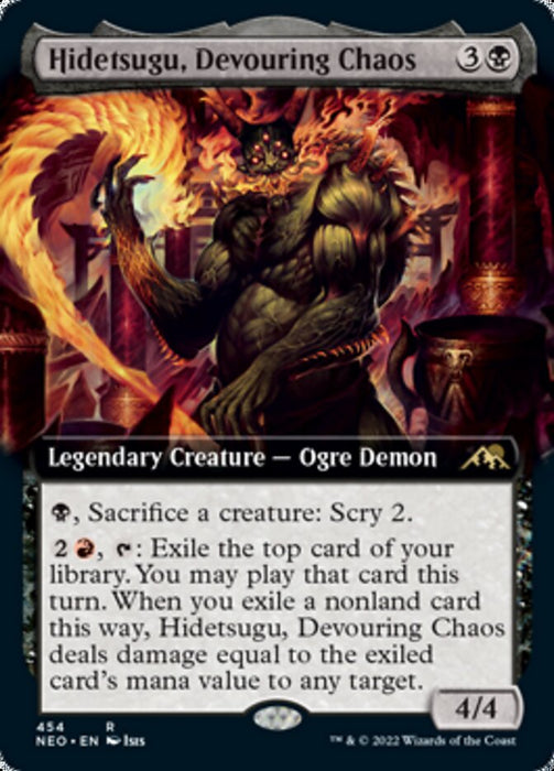 Hidetsugu, Devouring Chaos  - Extended Art - Legendary