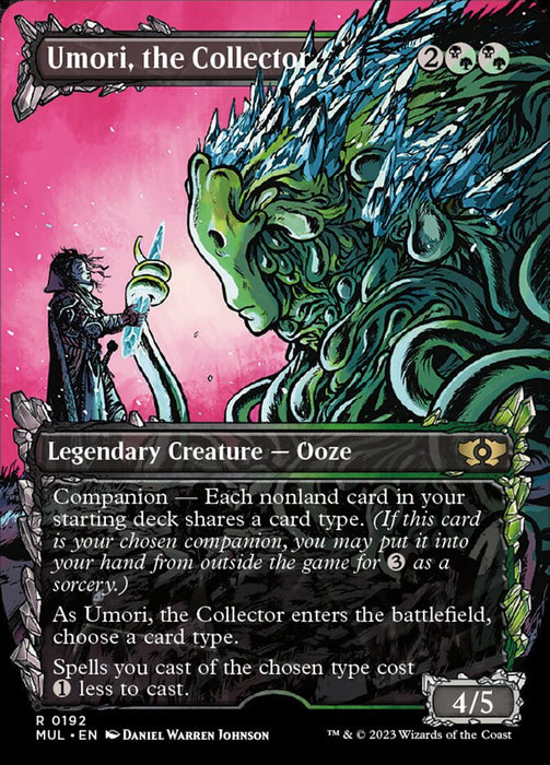 Umori, the Collector - Borderless - Legendary- Showcase- Inverted (Foil)