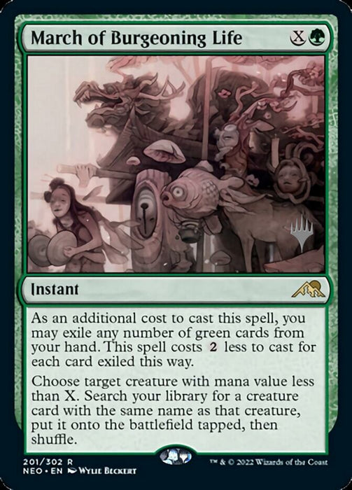 March of Burgeoning Life (Foil)