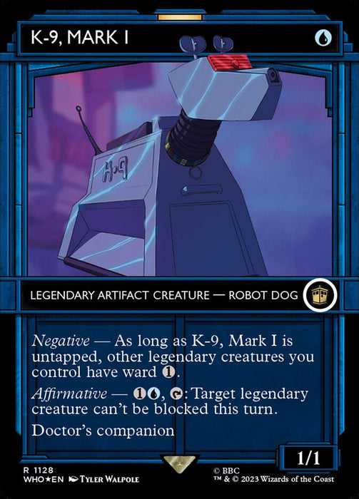 K-9, Mark I - Borderless - Legendary- Showcase- Inverted (Foil)