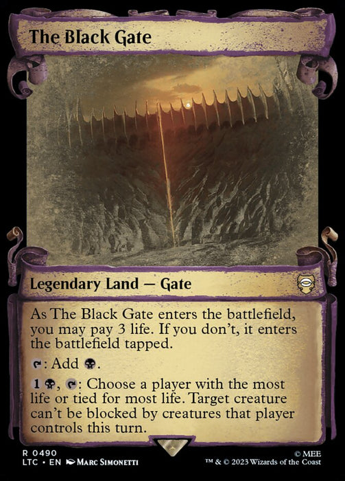 The Black Gate - Showcase- Legendary