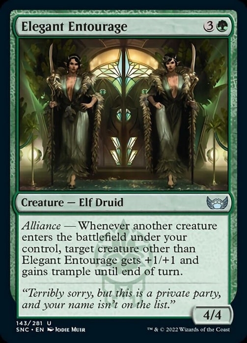 Elegant Entourage  (Foil)