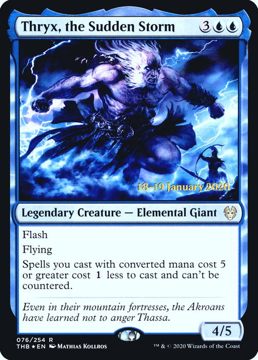 Thryx, the Sudden Storm - Legendary (Foil)