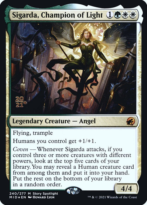 Sigarda, Champion of Light - Legendary (Foil)