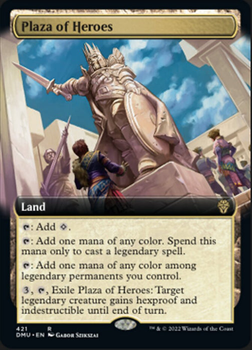 Plaza of Heroes - Extended Art (Foil)
