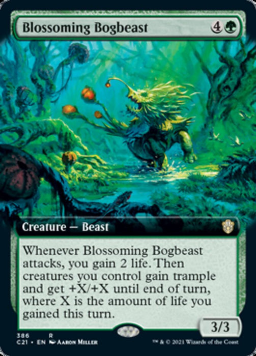 Blossoming Bogbeast  - Extended Art