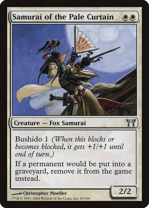 Samurai of the Pale Curtain  (Foil)