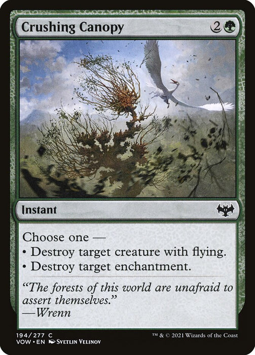 Crushing Canopy  (Foil)