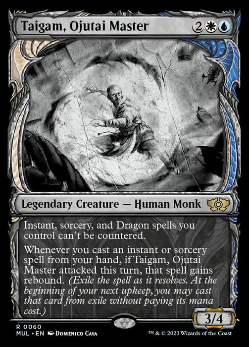 Taigam, Ojutai Master - Legendary- Showcase- Inverted (Foil)