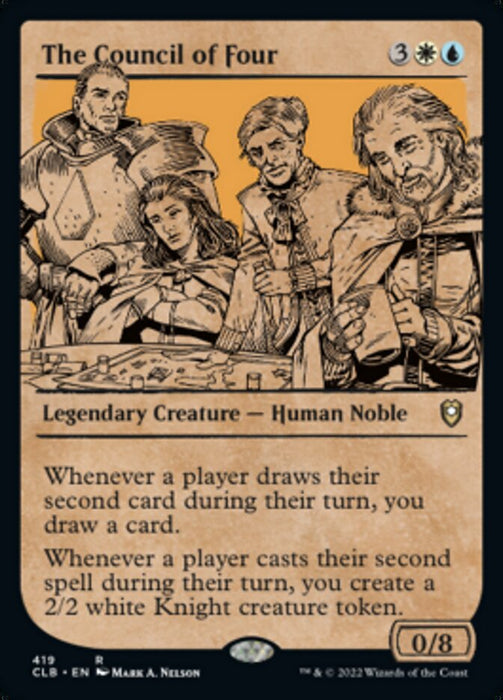 The Council of Four  - Showcase - Legendary (Foil)